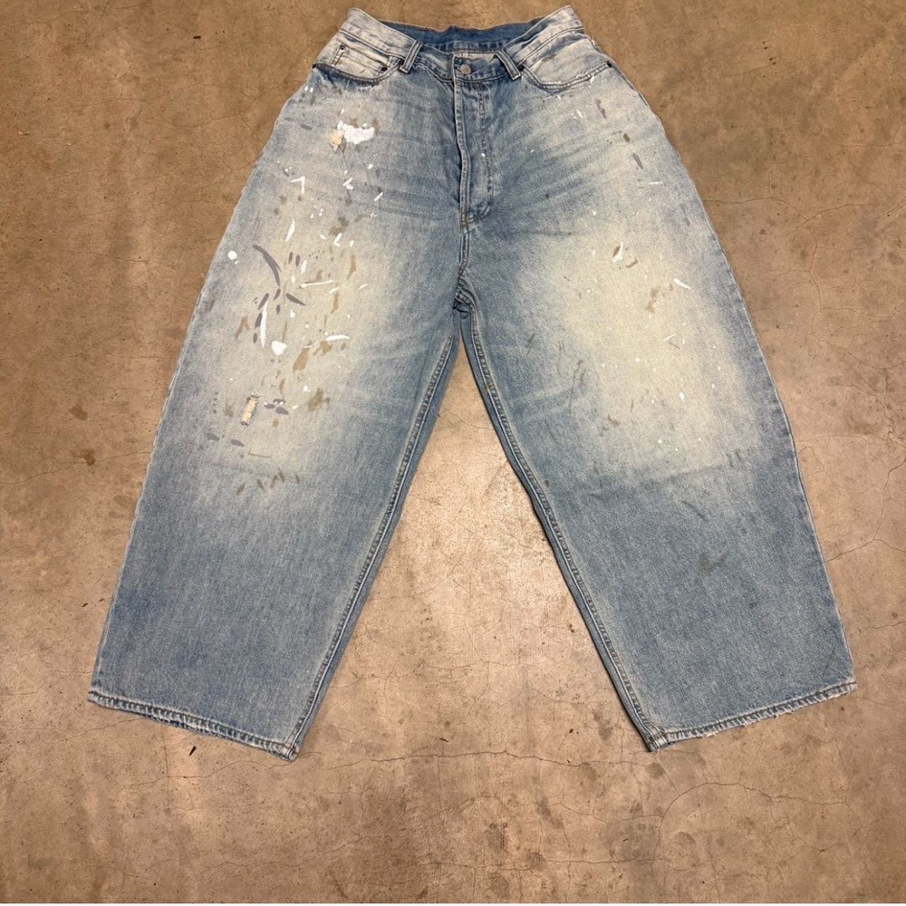 ANCE STUDIO PAINT SLATTER JEANS